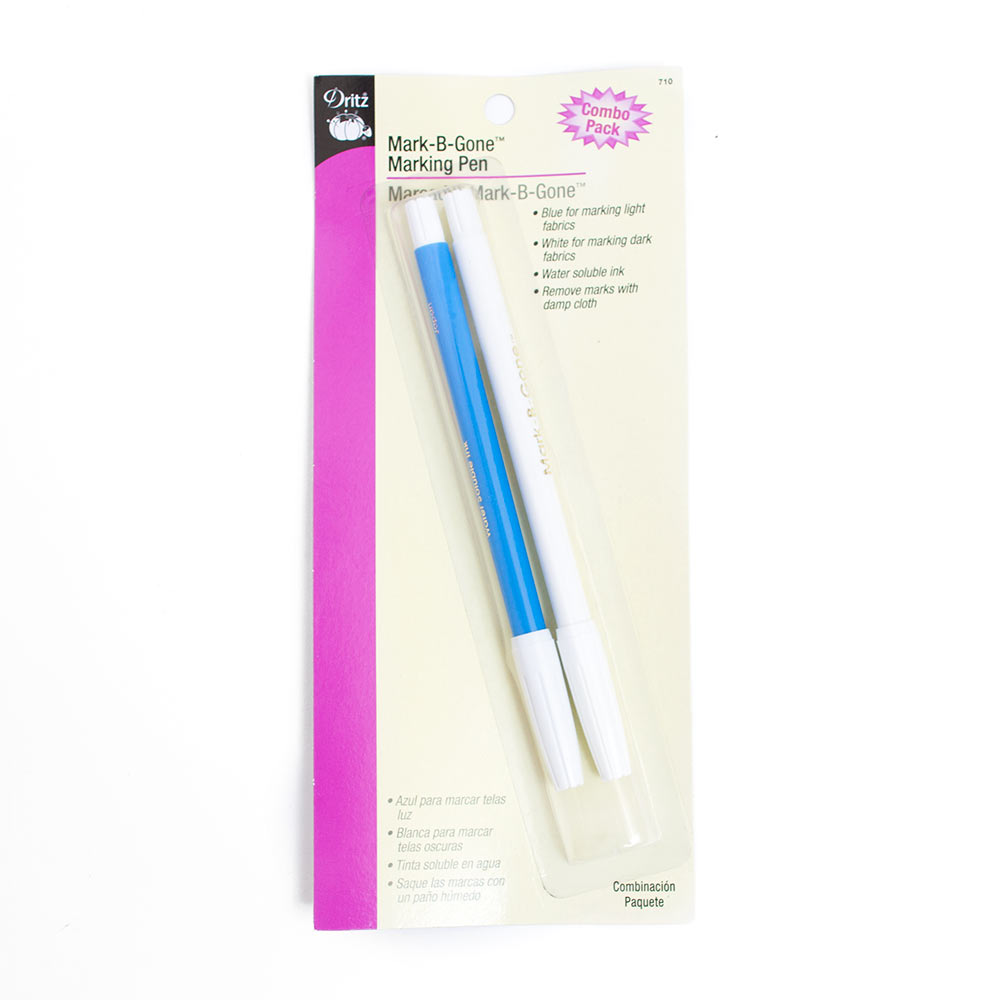 Blue, Craft Supplies, Art & School, Dritz, Marking/Mark-b-Gone, Combo, Blue/White, 5355